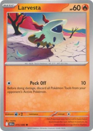 SV Black Bolt 015/086 Larvesta