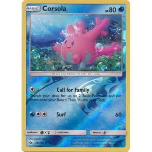 Sun and Moon (Base Set) 36/149 Corsola (Reverse Holo)