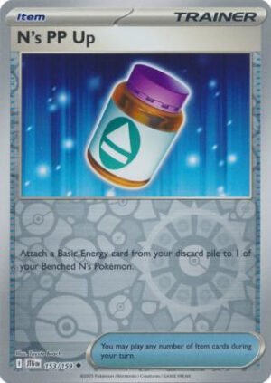 SV Journey Together 153/159 N's PP Up (Reverse Holo)