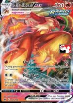 Chilling Reign 021/198 Blaziken VMAX (Prize Pack League Promo)