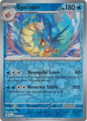 SV Paldea Evolved 043/193 Gyarados (Reverse Holo)