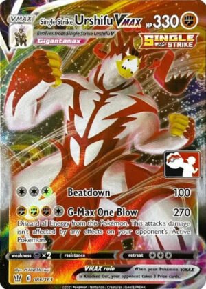 Battle Styles 086/163 Single Strike Urshifu VMAX (Prize Pack League Promo)
