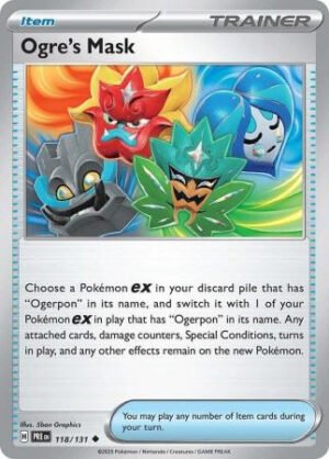 SV Prismatic Evolutions 118/131 Ogre's Mask