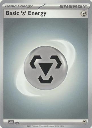 Scarlet & Violet SVE EN08 Basic Metal Energy (Non-Holo)
