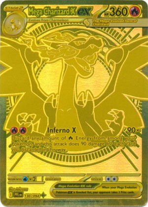 ME Phantasmal Flames 130/094 Mega Charizard X ex (Mega Hyper Rare)