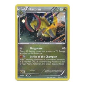 Plasma Blast 69/101 Haxorus (Cosmo Holo)
