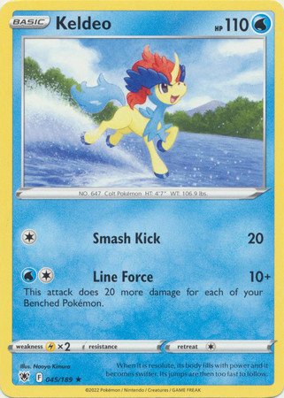 Astral Radiance 045/189 Keldeo (Non-Holo)