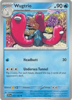 Scarlet & Violet (Base Set) 057/198 Wugtrio