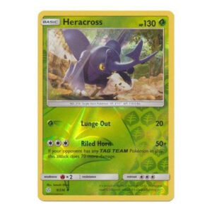 SM Cosmic Eclipse 009/236 Heracross (Reverse Holo)