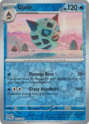 SV Twilight Masquerade 052/167 Glalie (Reverse Holo)