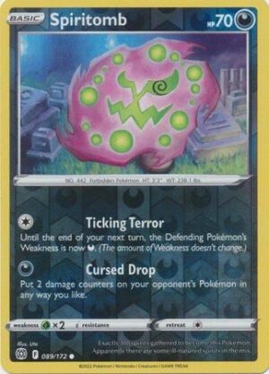 Brilliant Stars 089/172 Spiritomb (Reverse Holo)