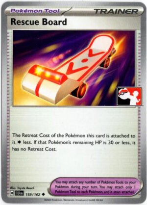 SV Temporal Forces 159/162 Rescue Board (Prize Pack League Promo Non-Holo)