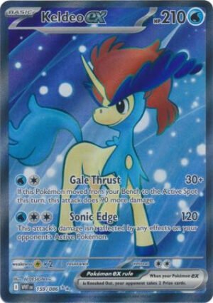 SV White Flare 159/086 Keldeo ex (Full Art)