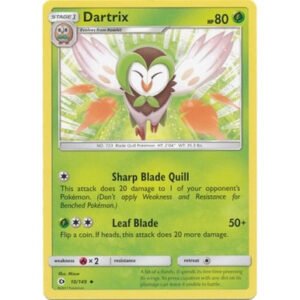 Sun and Moon (Base Set) 10/149 Dartrix