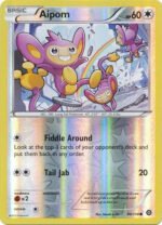 XY Steam Siege 90/114 Aipom (Reverse Holo)