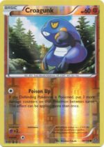 XY Steam Siege 58/114 Croagunk (Reverse Holo)