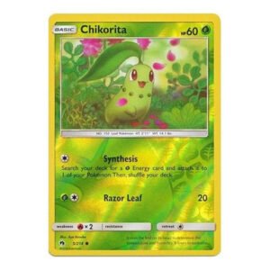 SM Lost Thunder 5/214 Chikorita (Reverse Holo)