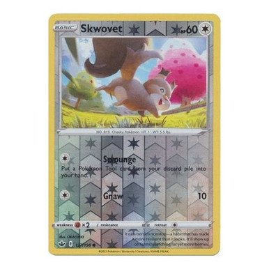 Chilling Reign 127/198 Skwovet (Reverse Holo)