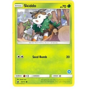 SM Crimson Invasion 10/111 Skiddo (Trainer Kit Alolan Ninetales #13)