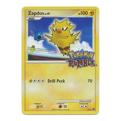 Pokemon Rumble 8/16 Zapdos