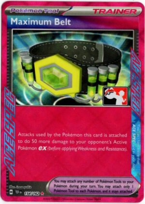 SV Temporal Forces 154/162 Maximum Belt (ACE Spec Prize Pack League Promo Holo)