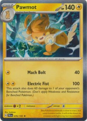SV Paldea Evolved 076/193 Pawmot (Holo)