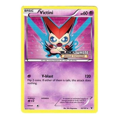 Noble Victories 43/101 Victini (PreRelease Promo)