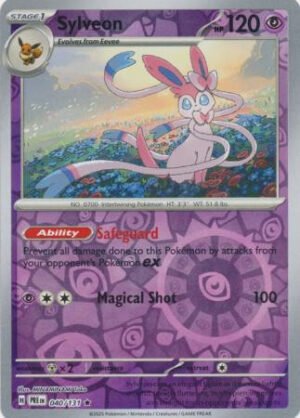 SV Prismatic Evolutions 040/131 Sylveon (Reverse Holo)