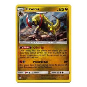 SM Unified Minds 156/236 Haxorus (Holo)