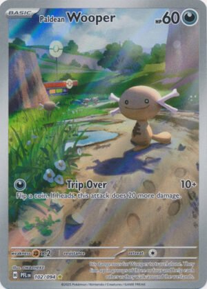 ME Phantasmal Flames 102/094 Paldean Wooper (Illustration Rare)