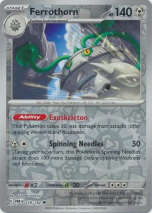 SV Paradox Rift 128/182 Ferrothorn (Reverse Holo)