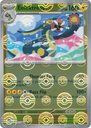 SV Black Bolt 032/086 Elektross (POKE BALL Reverse Holo)