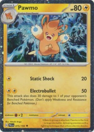 SV Paldea Evolved 075/193 Pawmo (Cosmo Holo)