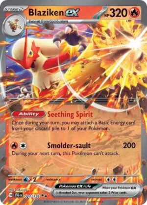 SV Journey Together 024/159 Blaziken ex (Half Art)