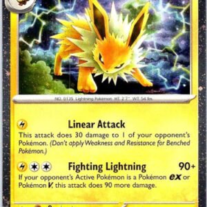 SV Prismatic Evolutions 029/131 Jolteon (Cosmo Holo)