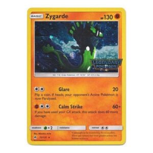 SM Forbidden Light 72/131 Zygarde (Legendary Pokemon Stamp)