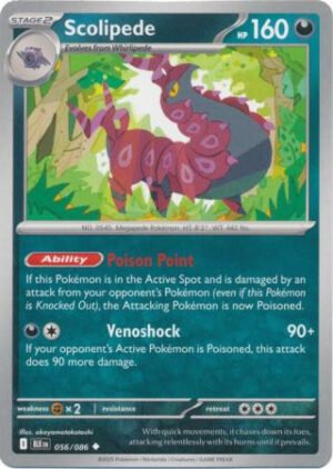 SV Black Bolt 056/086 Scolipede