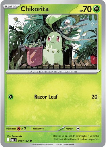 Mega Evolution 008/132 Chikorita