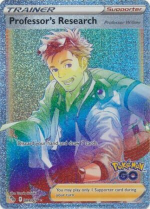 Pokemon GO 084/078 Professor's Research [Willow] (Rainbow Rare)