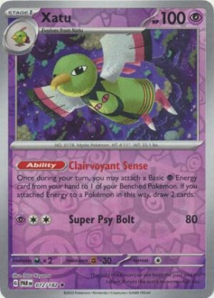 SV Paradox Rift 072/182 Xatu (Reverse Holo)