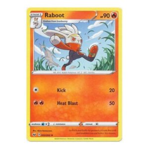 Sword & Shield (Base) 033/202 Raboot