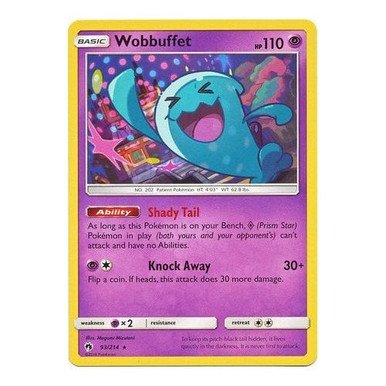 SM Lost Thunder 93/214 Wobbuffet