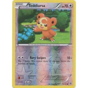 Plasma Blast 75/101 Teddiursa (Reverse Holo)