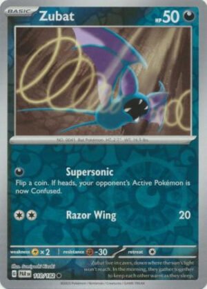 SV Paradox Rift 110/182 Zubat (Reverse Holo)