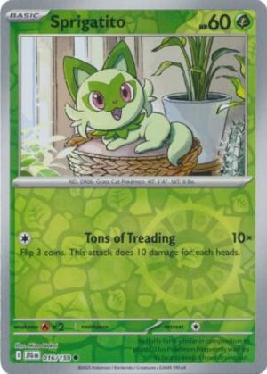 SV Journey Together 016/159 Sprigatito (Reverse Holo)