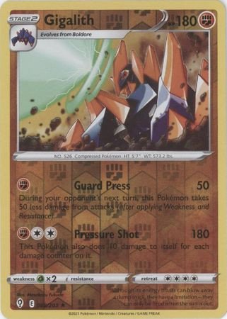 Evolving Skies 088/203 Gigalith (Reverse Holo)