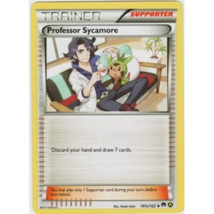 XY BREAKpoint 107a/122 Professor Sycamore (Alt Art NON-HOLO)