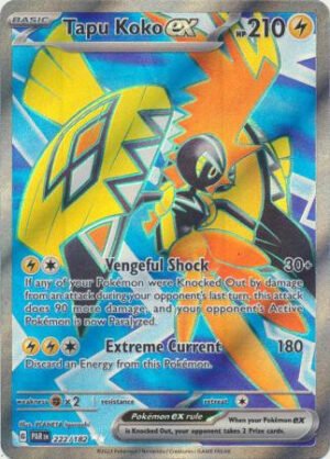 SV Paradox Rift 222/182 Tapu Koko ex (Full Art)