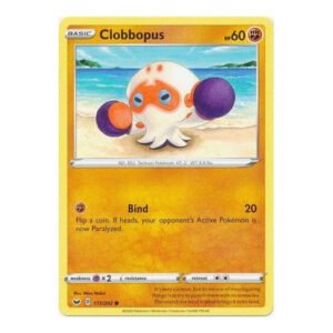 Sword & Shield (Base) 111/202 Clobbopus