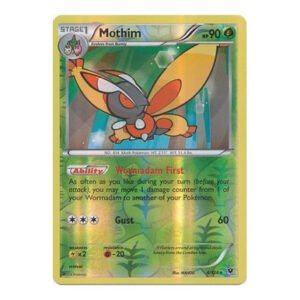 XY Fates Collide 4/124 Mothim (Reverse Holo)